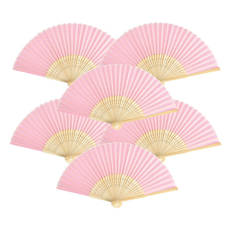 Decorative hand held shop fans